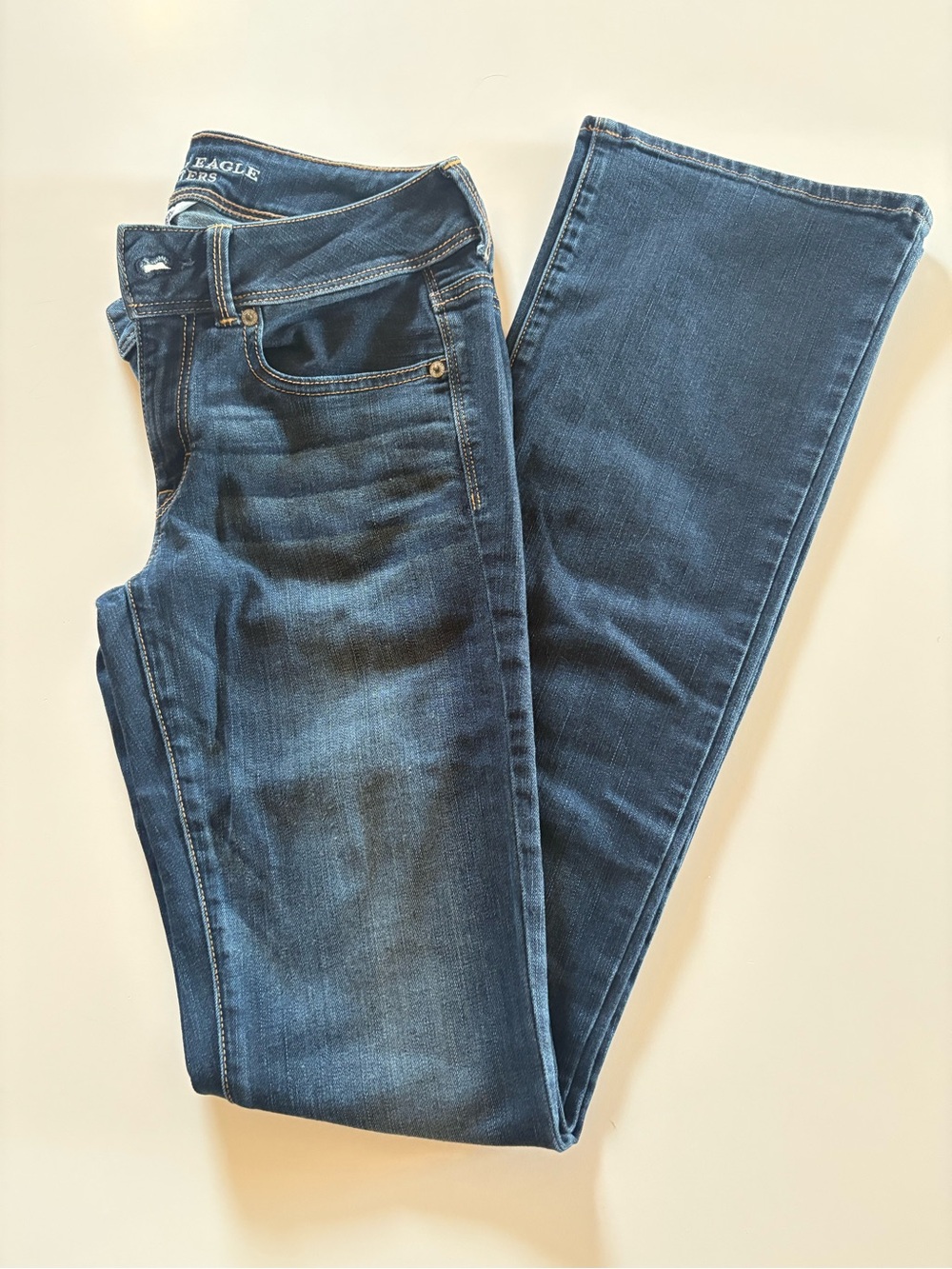 American Eagle Outfitters Women's Medium Blue Bootcut Jeans